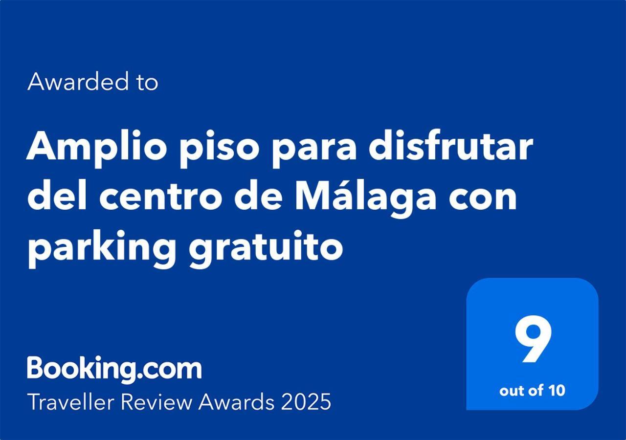 Amplio y luminoso piso para disfrutar del centro de Málaga Esterno foto